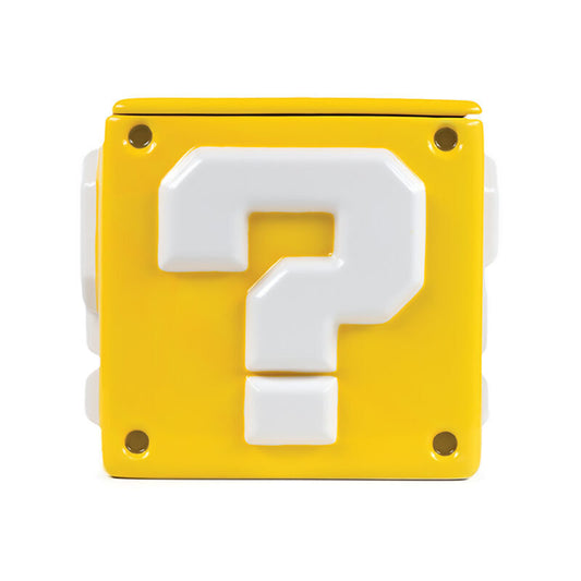 Super Mario Bros Question Block Biscuit tin