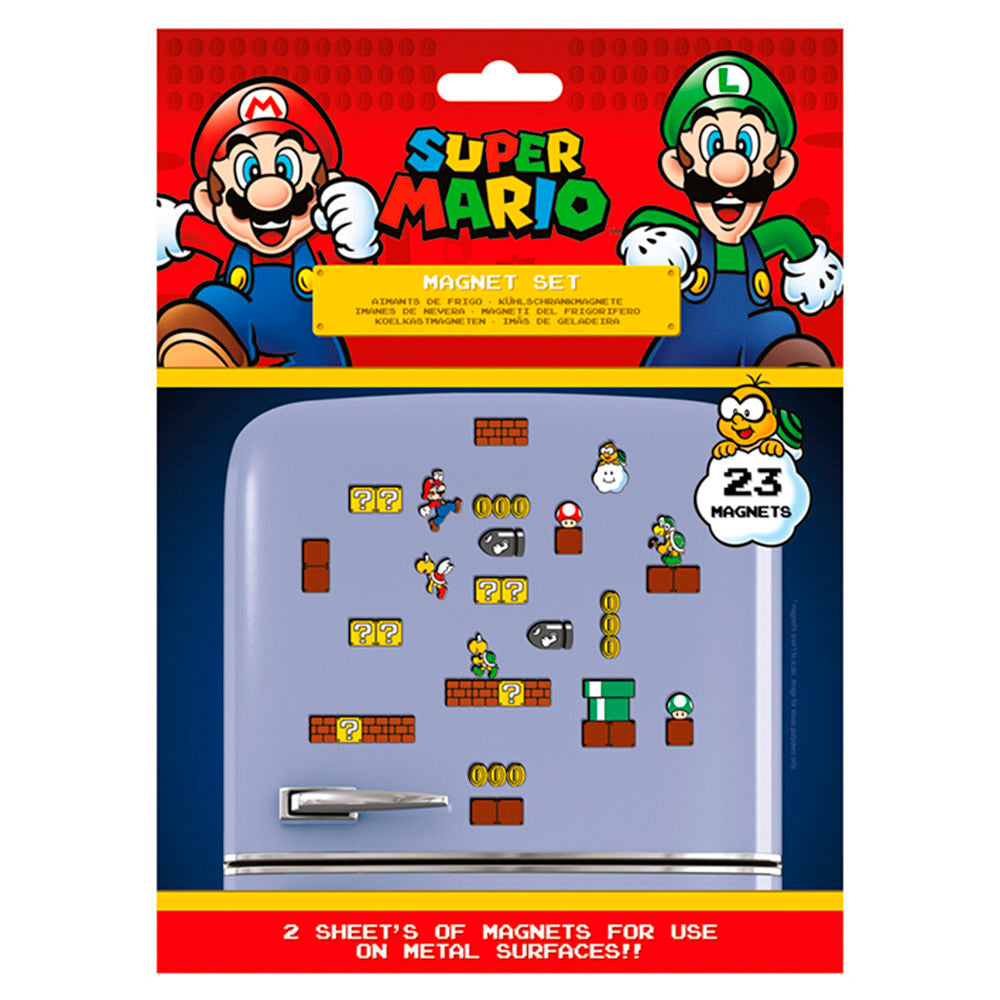 Super Mario Bros Magnet set