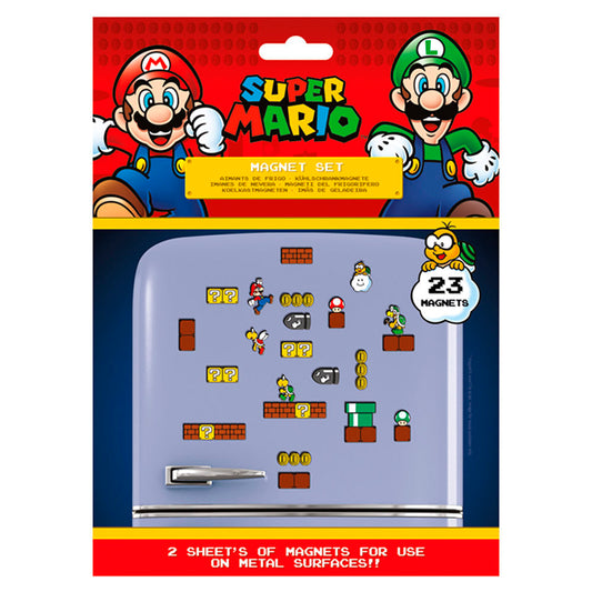 Super Mario Bros Magnet set