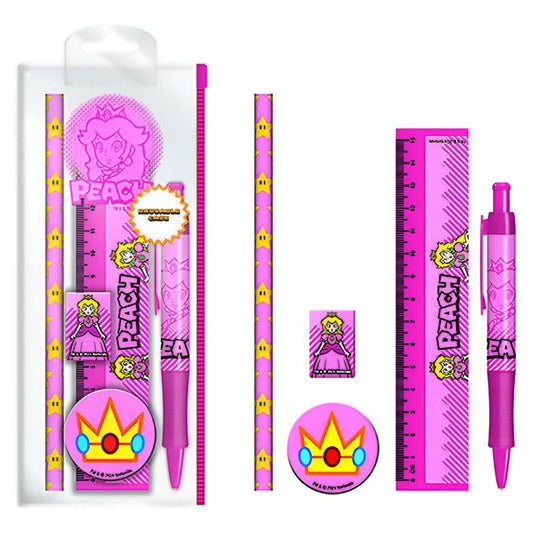 Super Mario Bros Peach Stationery set