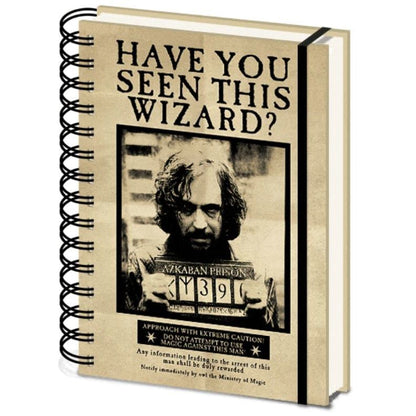 Harry Potter Harry Sirus posters A5 lenticular notebook