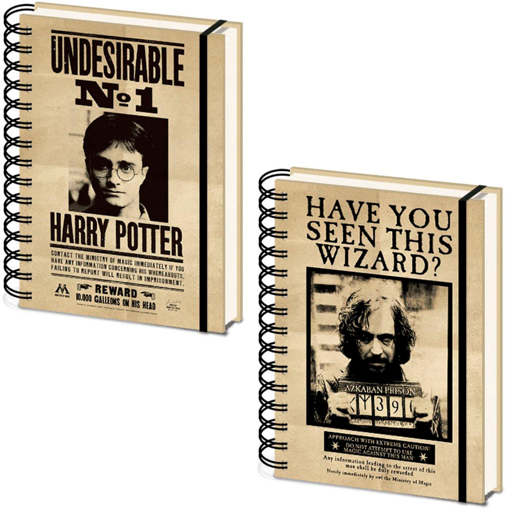 Harry Potter Harry Sirus posters A5 lenticular notebook