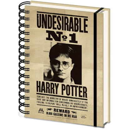 Harry Potter Harry Sirus posters A5 lenticular notebook
