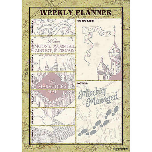 Harry Potter A5 Map A5 Weekly planner