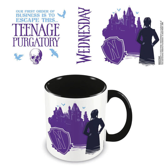Wednesday Teenage Purgatory mug 315ml