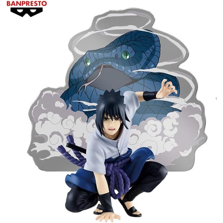 Naruto Shippuden Panel Spectacle Sasuke Uchiha Special figure 9cm