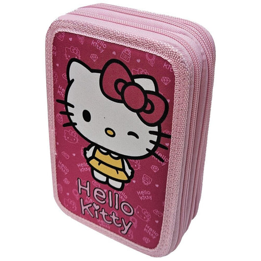 Hello Kitty My Style triple pencil case