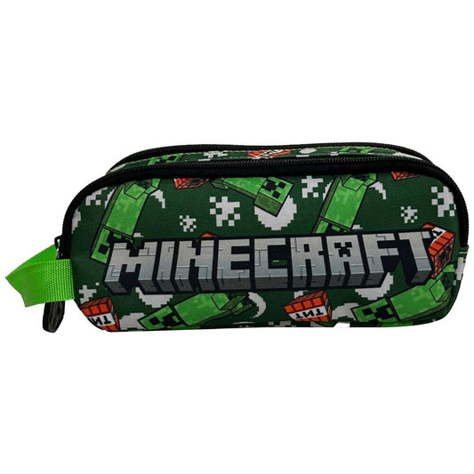 Minecraft double pencil case
