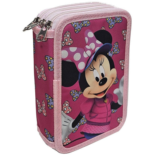 Disney Minnie Bows triple pencil case