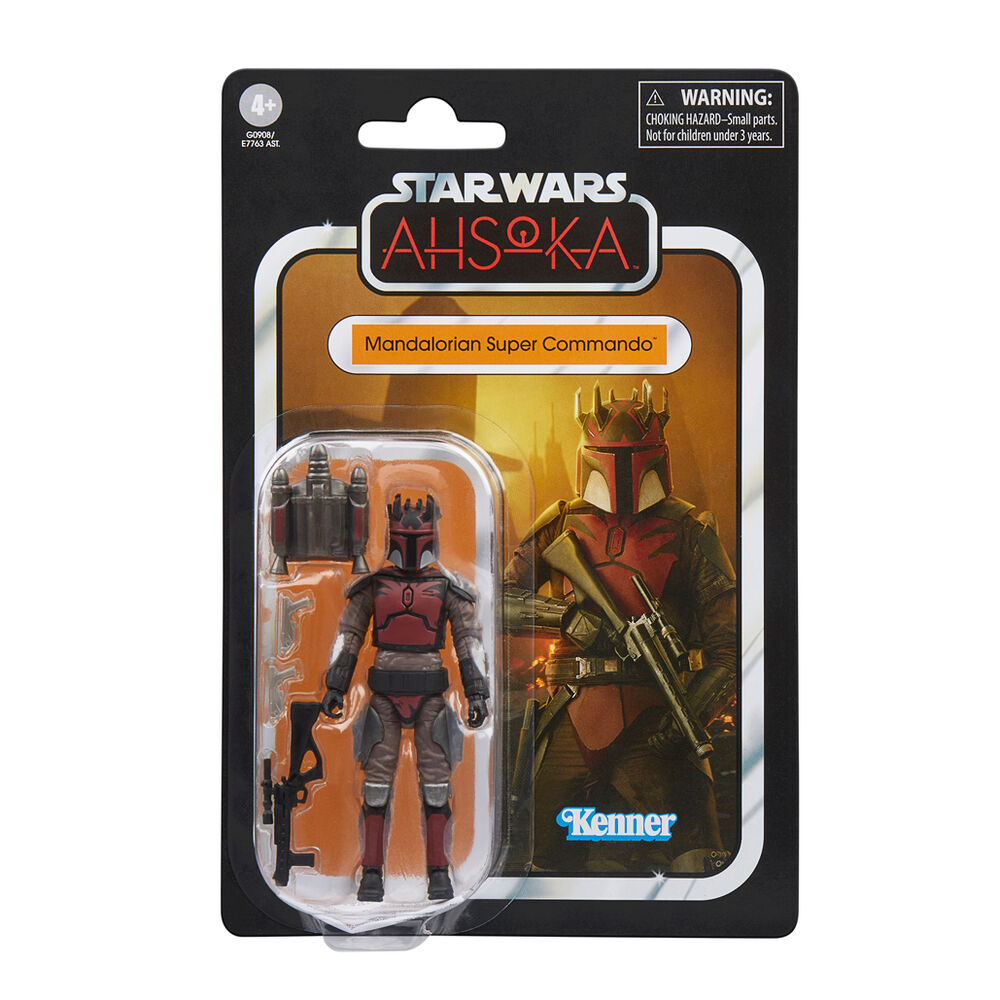 Star Wars Ashoka Mandalorian Super Commando figure 9,5cm