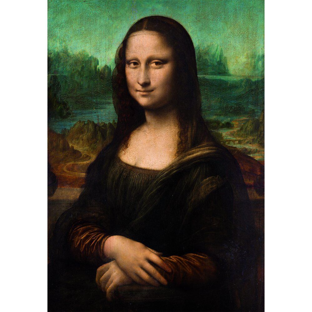 Museum Leonardo Mona Lisa puzzle 1000pcs