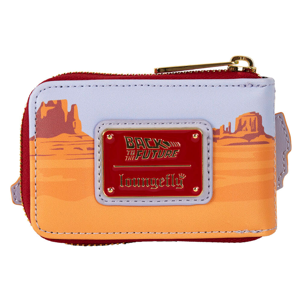 Loungefly Back to the Future 40th Anniversary Delorean Accordion card holder
