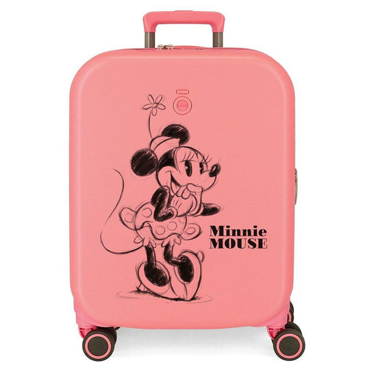 Disney Minnie Happiness ABS trolley suitcase 55cm I