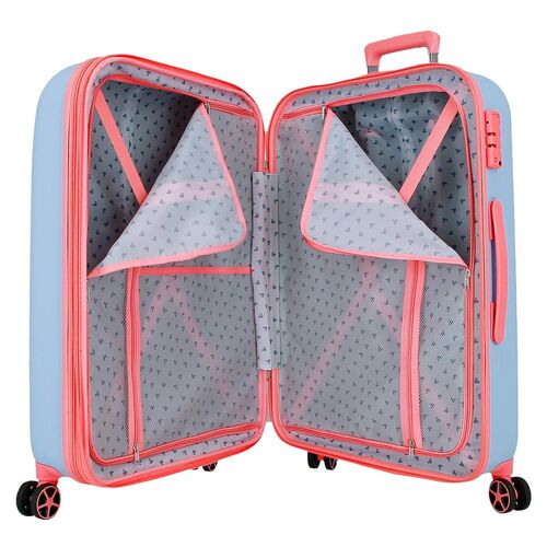 Disney Mickey Crazy Trip ABS trolley suitcase 55cm