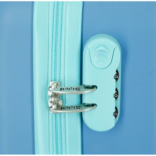 Disney Stitch Blue ABS trolley suitcase 55cm