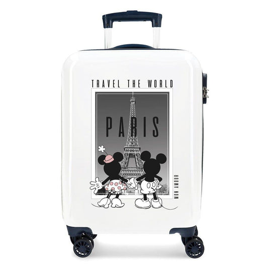 Disney Mickey & Minnie Paris ABS trolley suitcase 55cm I