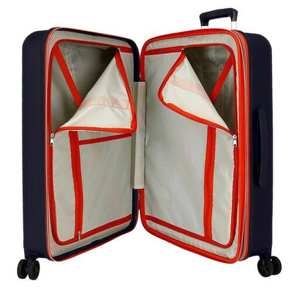 Disney Mickey Outline ABS pack 2 trolley suitcases 55cm & 70cm