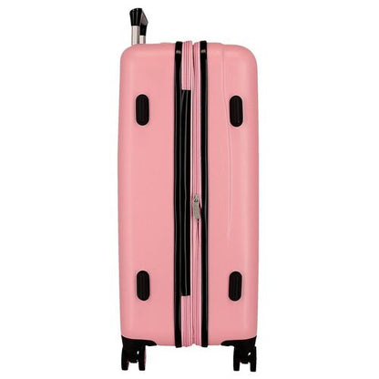 Disney Mickey Outline ABS pack 2 trolley suitcases 55cm & 70cm