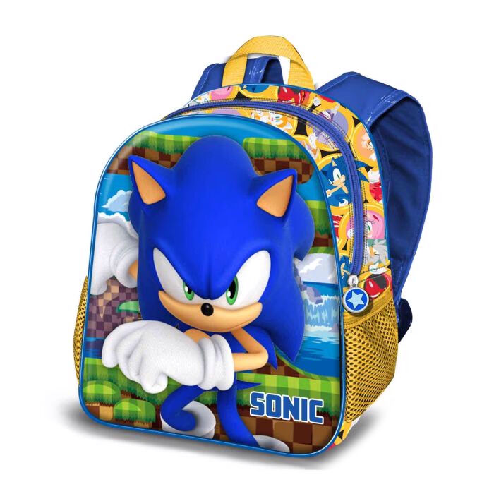 Sonic the Hedgehog Game 3D backpack 31cm