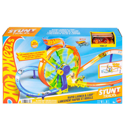 Hot Wheels Stunt Tracks Rapid Launch Loop