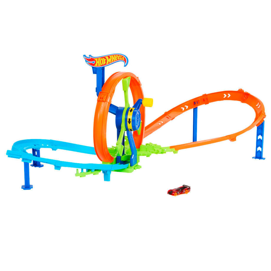 Hot Wheels Stunt Tracks Rapid Launch Loop