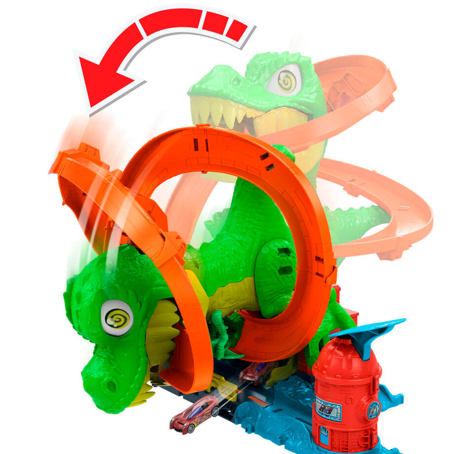 Hot Wheels City T-Rex Blaze Battle
