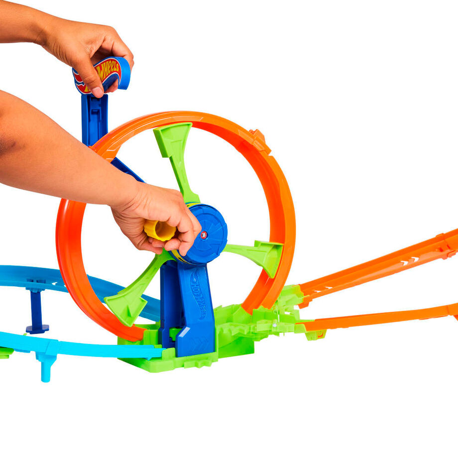Hot Wheels Stunt Tracks Rapid Launch Loop