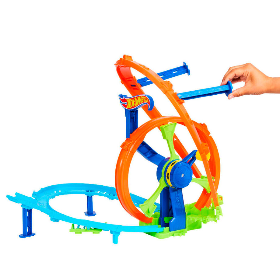 Hot Wheels Stunt Tracks Rapid Launch Loop