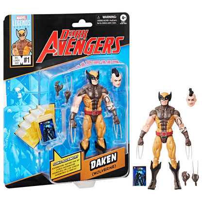 Marvel Legends Dark Avengers Daken Wolverine figure 15cm