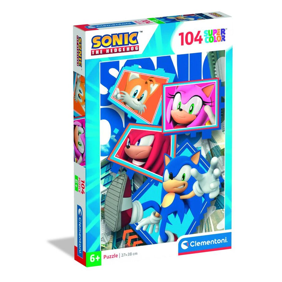 Sonic the Hedgehog puzzle 104pcs