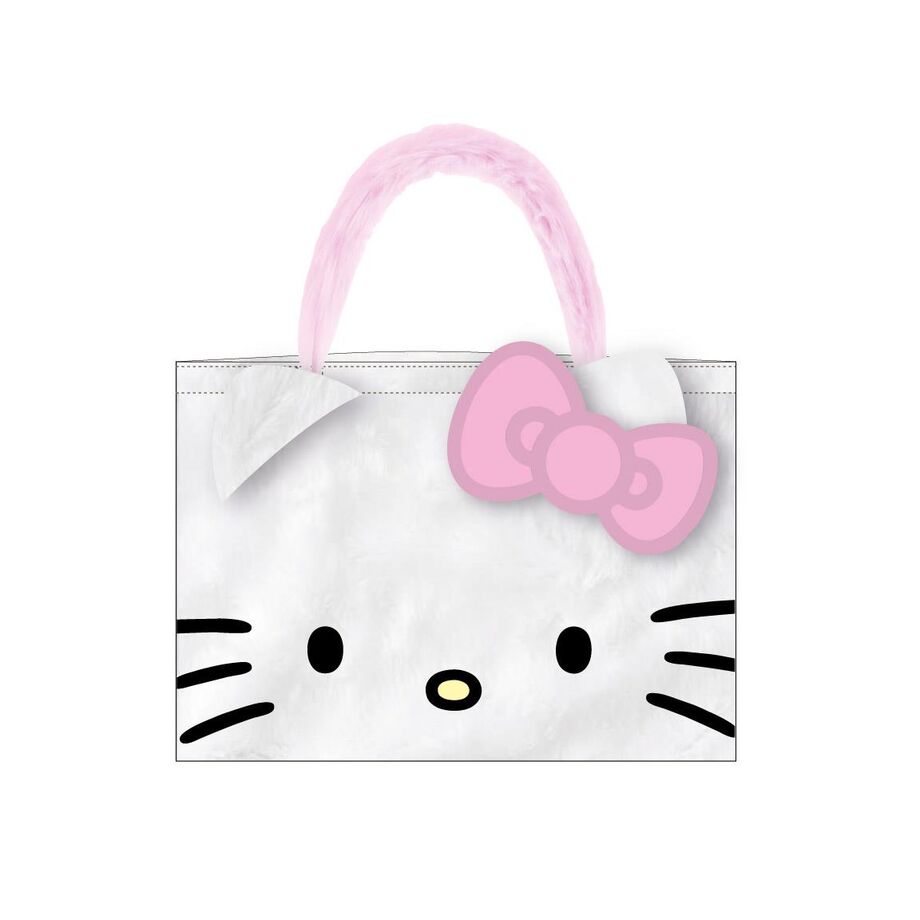 Hello Kitty plush shopping bag
