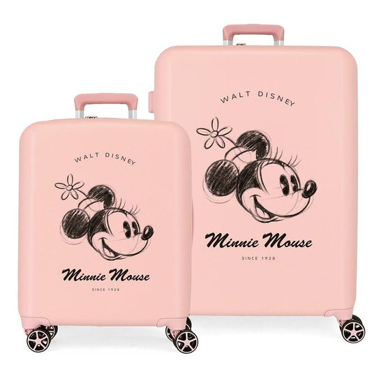 Disney Minnie You Are Magic ABS pack 2 trolley suitcases I