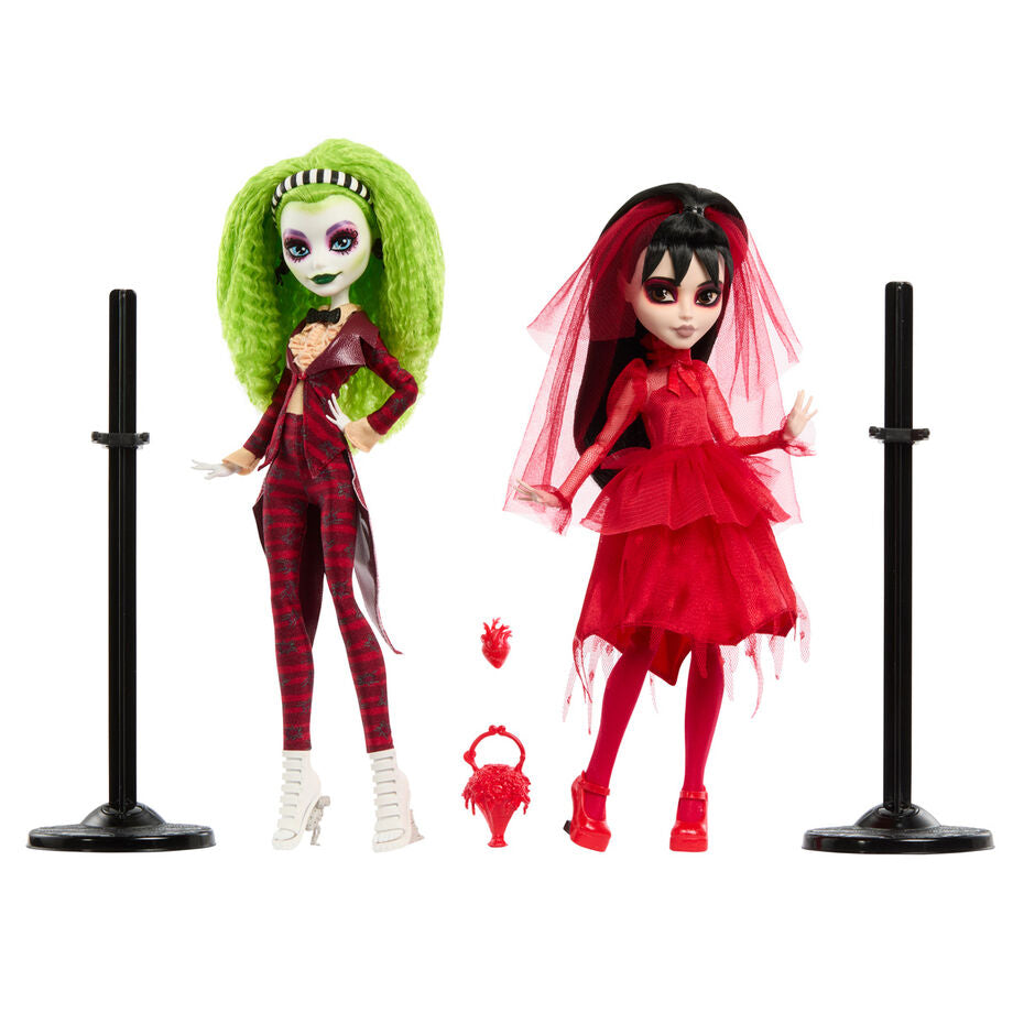 Monster High Beetlejuice set 2 dolls Skullector
