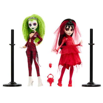 Monster High Beetlejuice set 2 dolls Skullector