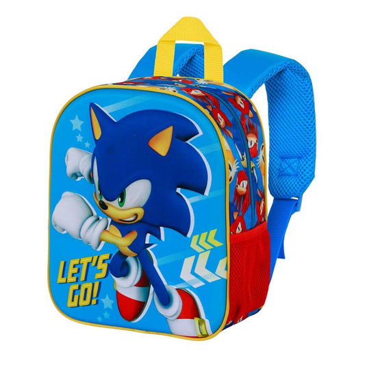 Sonic The Hedgehog Go 3D backpack 31cm