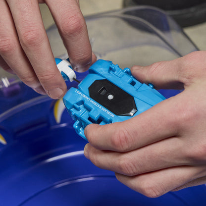 Beyblade X Cobalt Dragoon 2-60C Premium set launcher with rope and top
