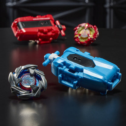 Beyblade X Cobalt Dragoon 2-60C Premium set launcher with rope and top