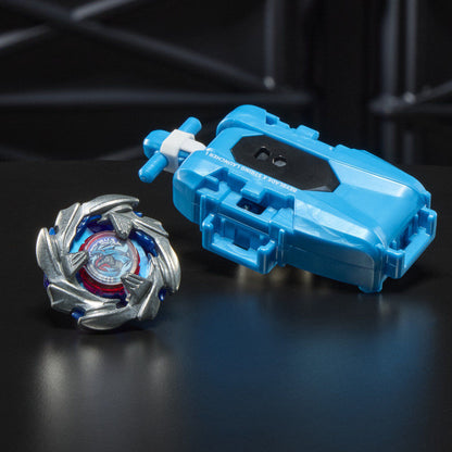 Beyblade X Cobalt Dragoon 2-60C Premium set launcher with rope and top