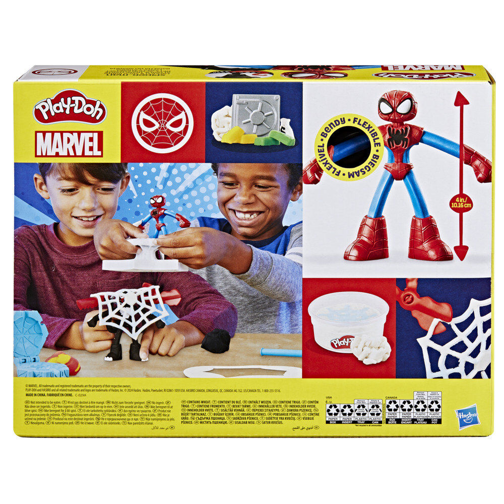 Play-Doh Marvel Spiderman Throw and catch