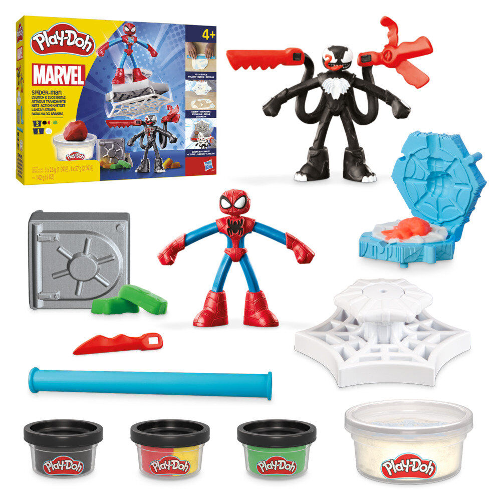Play-Doh Marvel Spiderman Throw and catch
