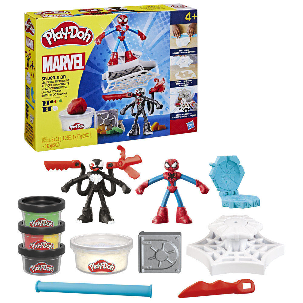 Play-Doh Marvel Spiderman Throw and catch