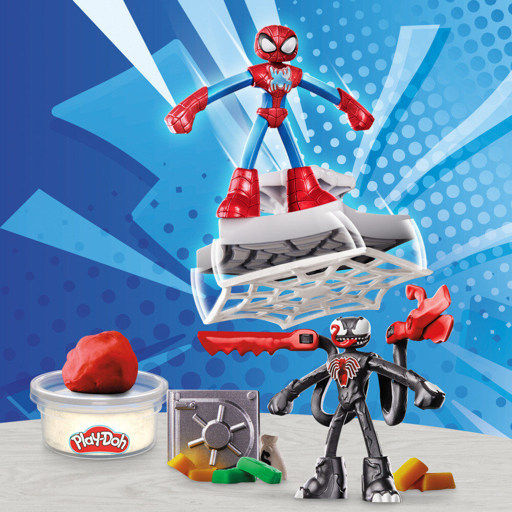 Play-Doh Marvel Spiderman Throw and catch