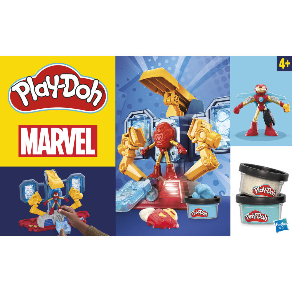 Play-Doh Marvel Iron Man Armour laboratory