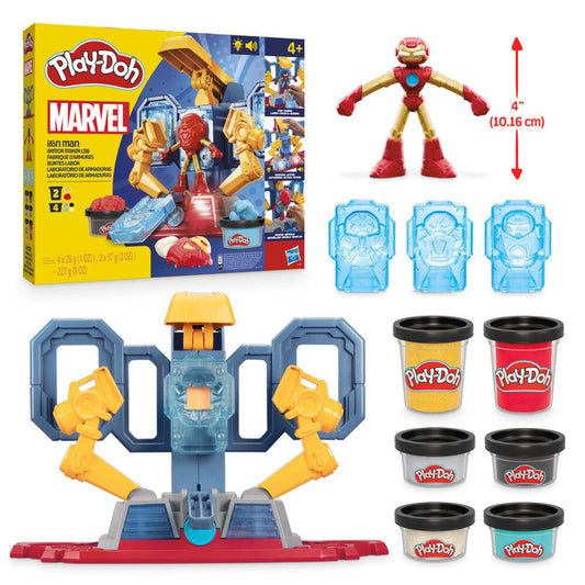 Play-Doh Marvel Iron Man Armour laboratory
