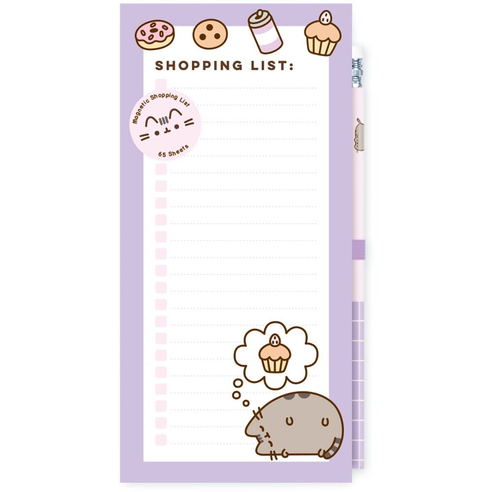 Pusheen magnetic notepads
