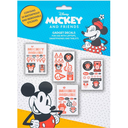 Disney Mickey &#38; Minnie reusable sticker set