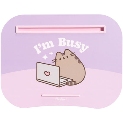Pusheen laptop stand