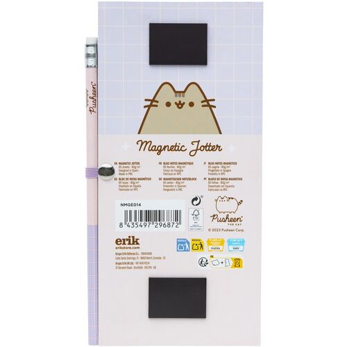 Pusheen magnetic notepads