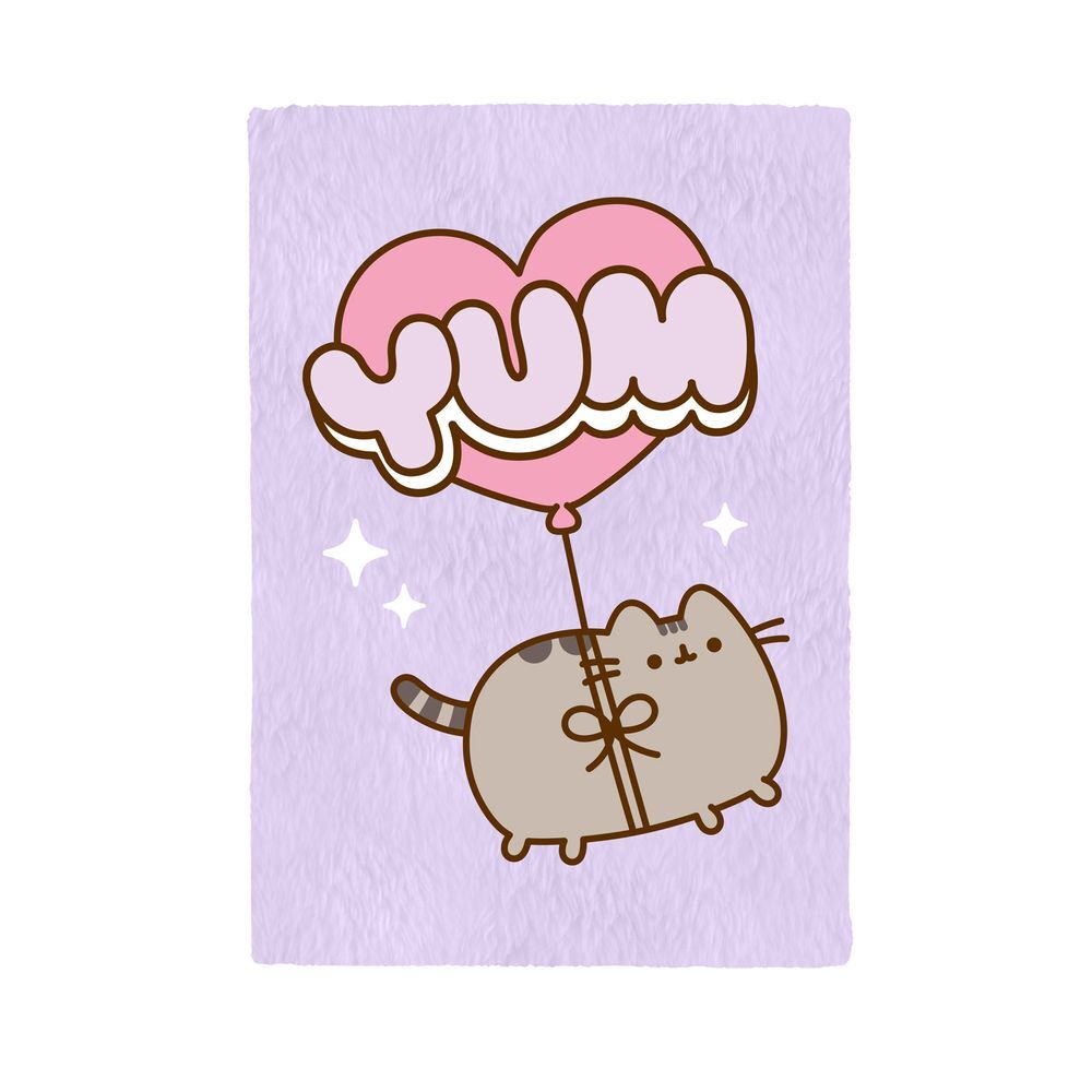 Pusheen Moments A5 premium plush notebook