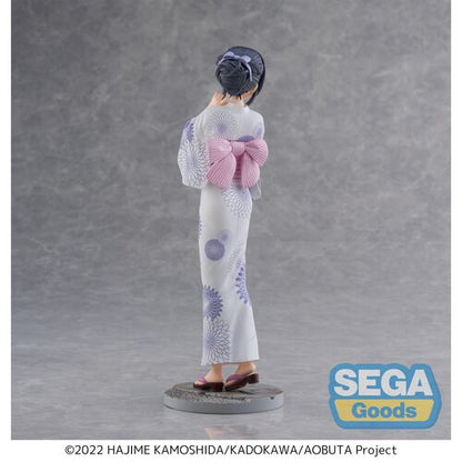 Rascal Does Not Dream Mai Sakurajima Yukata of Bunny Girl Sepai Luminasta figure 22cm